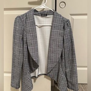 Black and white jacket